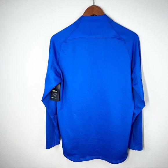 NWT Nike Therma Dri Fit Slim Fit Mock Neck Long Sleeve Shirt Large - Picture 3 of 11